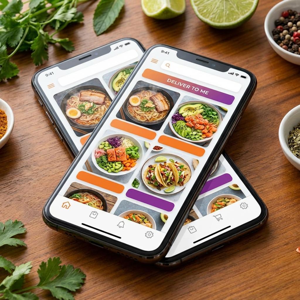 Foodie App Preview